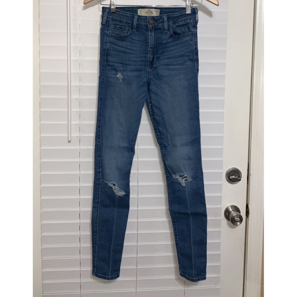 Hollister High Rise Skinny Jeans Size 1